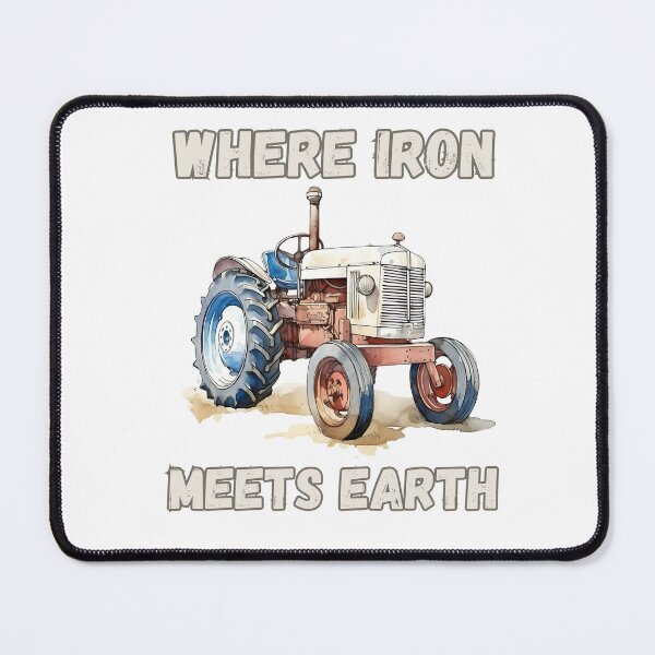 Item preview, Where Iron Meets Earth Vintage Tractor Heritage designed and sold by CleanDecor.