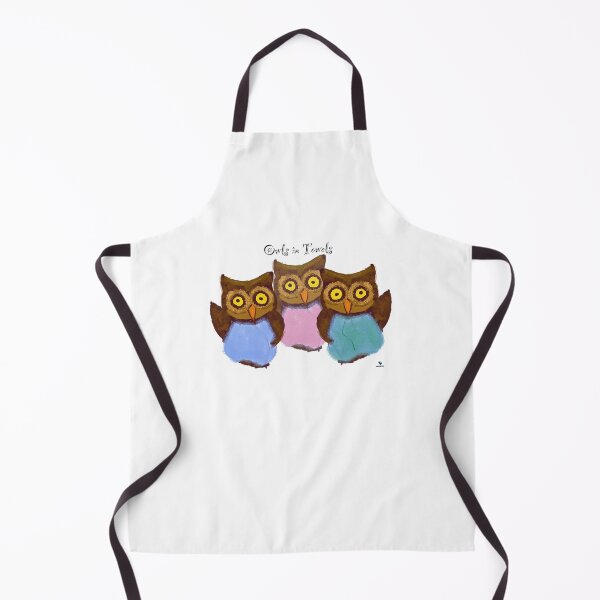 Item preview, Owls In Towels Cute Cartoon Art designed and sold by mytshirtfort.