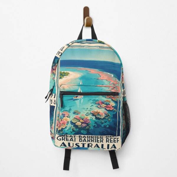 Item preview, Great Barrier Reef Australia - Vintage Coral Sea designed and sold by Bomax121.