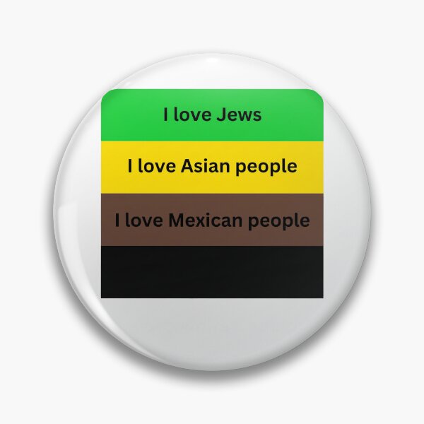 Item preview, I Love Jews I Love Asian People I Love Mexican People I Love White People designed and sold by ArtSantosv.