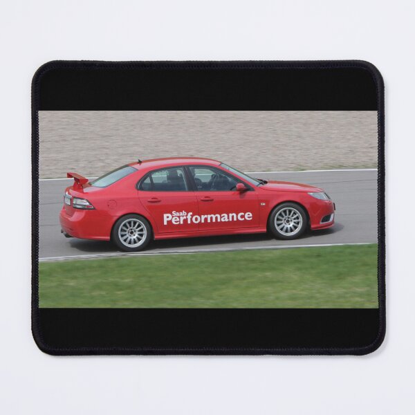 Item preview, Classic Saab 9-3 Sedan Track Day - Vintage Swedish Turbo Art designed and sold by Johnny Nilsson Photo Art.