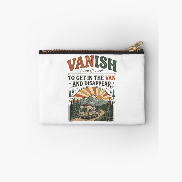 Item preview, Vanish to Get in The Van and Disappear Van Life Road designed and sold by Designart68.