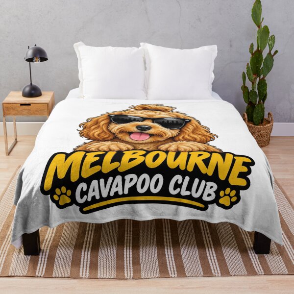 Item preview, Melbourne Cavapoo Club – Cute Cavapoo Dog Design for Melbourne Dog Owners designed and sold by LazyOwlStore.