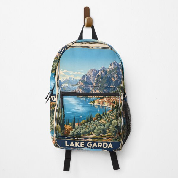 Item preview, Lake Garda Italy - Vintage Lakeside Scenery designed and sold by Bomax121.