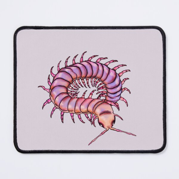 Item preview, pink dragon millipede designed and sold by faddedroses.
