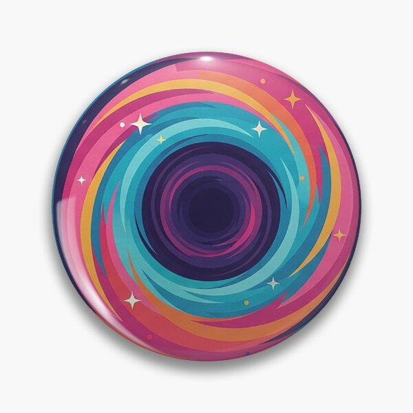 Item preview, Abstract Cosmic Vortex - Retro Space & Synthwave Art designed and sold by The Red Lime.