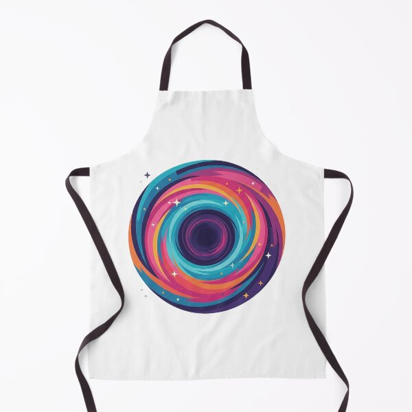 Item preview, Abstract Cosmic Vortex - Retro Space & Synthwave Art designed and sold by The Red Lime.
