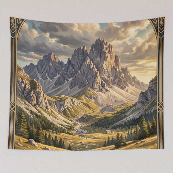 Item preview, Gran Sasso Italy - Vintage Apennine Landscape designed and sold by Bomax121.