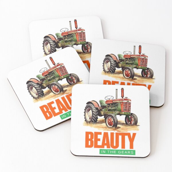 Item preview, Beauty in the Gears Vintage Tractor Passion designed and sold by CleanDecor.