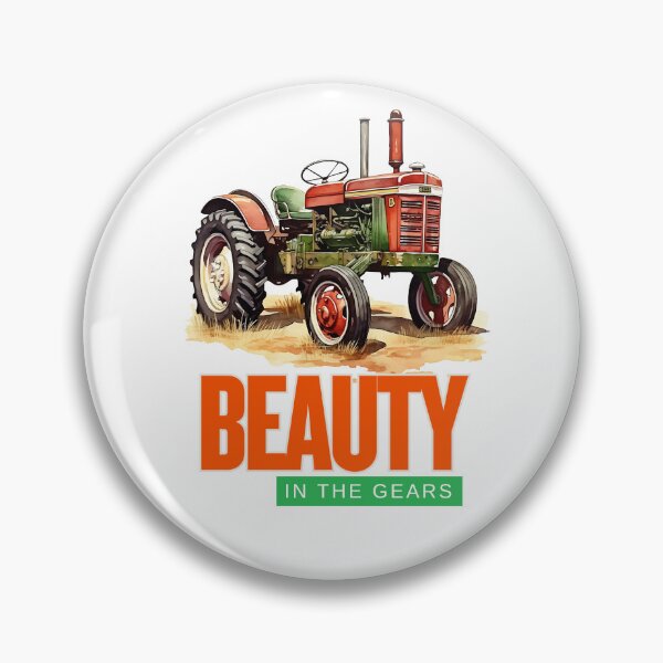 Item preview, Beauty in the Gears Vintage Tractor Passion designed and sold by CleanDecor.