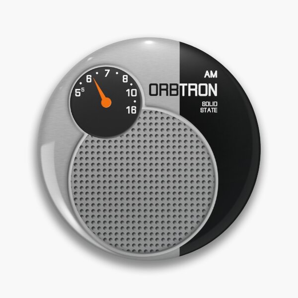 Item preview, Transistor Radio - 70s Orbtron in Silver designed and sold by ubiquitoid.
