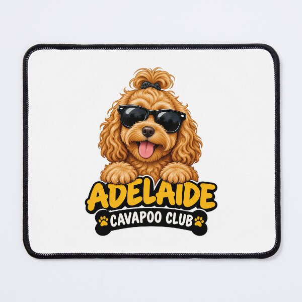 Item preview, Adelaide Cavapoo Club – Cute Cavapoo Dog Design for Adelaide Dog Owners designed and sold by LazyOwlStore.