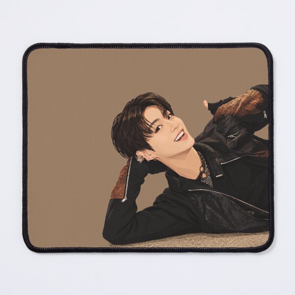 Item preview, BTS cute Jungkook | JK lying on green room floor art | BTS JK  designed and sold by moteesshop.