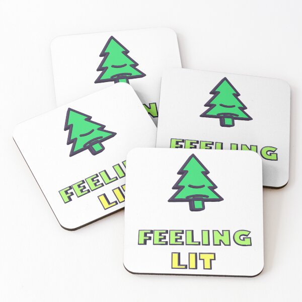 Item preview, Feeling Lit Christmas Tree designed and sold by Nookemberprints.