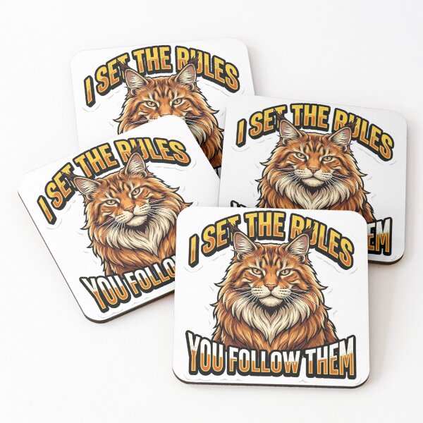 Item preview, I Don't Compromise Maine Coon designed and sold by Untamed Paws.