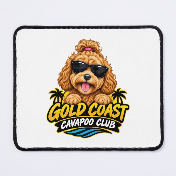 Item preview, Gold Coast Cavapoo Club – Cute Cavapoo Dog Design for Gold Coast Dog Owners designed and sold by LazyOwlStore.