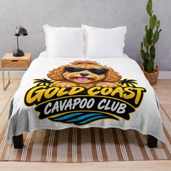 Item preview, Gold Coast Cavapoo Club – Cute Cavapoo Dog Design for Gold Coast Dog Owners designed and sold by LazyOwlStore.