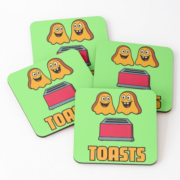 Item preview, TOASTS JUST KEEP ON POPPING UP. designed and sold by LagoonandBeans.