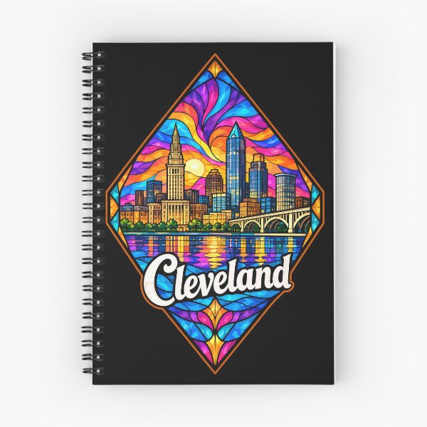 Item preview, Cleveland Ohio Stained Glass Travel designed and sold by TomFrontierArt.