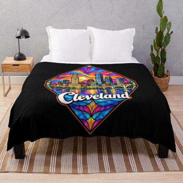 Item preview, Cleveland Ohio Stained Glass Travel designed and sold by TomFrontierArt.