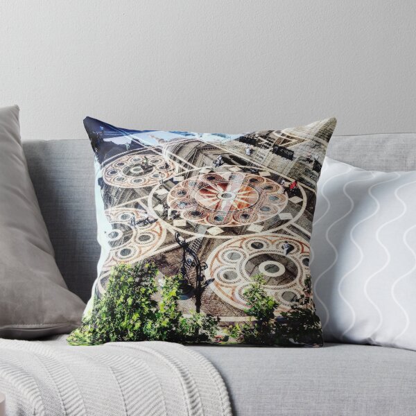 Item preview, Basilica meets Hungarian Tile Floor Design designed and sold by CraigHullPhoto.