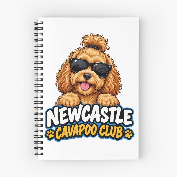 Item preview, Newcastle Cavapoo Club – Cute Cavapoo Dog Design for Newcastle Dog Owners designed and sold by LazyOwlStore.