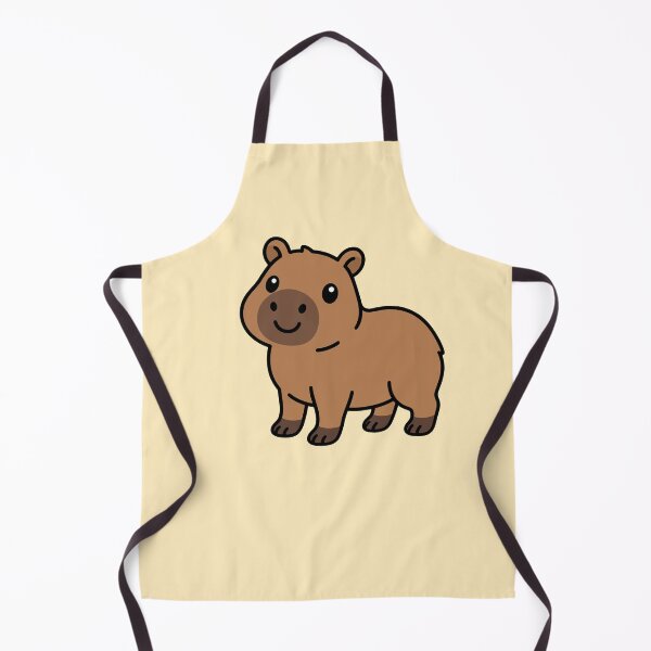 Item preview, Cute Cartoon Capybara designed and sold by WildlifeDoodle.