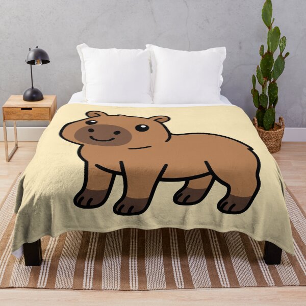 Item preview, Cute Cartoon Capybara designed and sold by WildlifeDoodle.