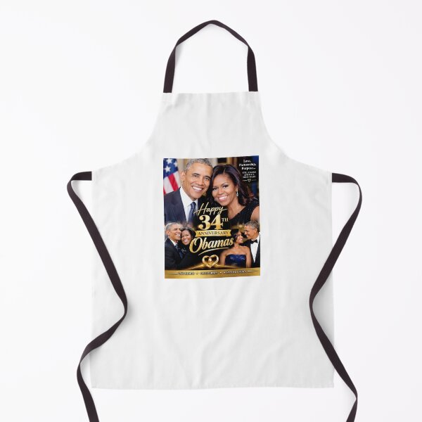 Item preview, Michelle Obama - Barack Obama - Obamas - Happy 34th Anniversary - Love, Partnership, Purpose... Stil designed and sold by ArtSantosv.