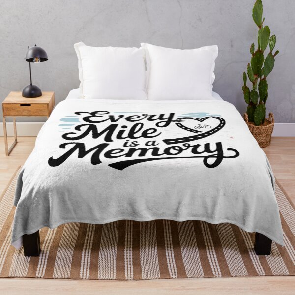 Item preview, Every Mile Is a Memory Cycling Adventure designed and sold by CleanDecor.