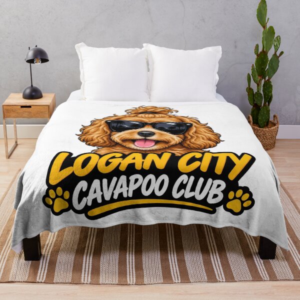 Item preview, Logan City Cavapoo Club – Cute Cavapoo Dog Design for Logan City Dog Owners designed and sold by LazyOwlStore.