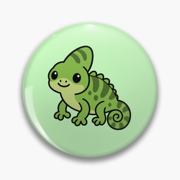 Item preview, Cute Cartoon Chameleon designed and sold by WildlifeDoodle.