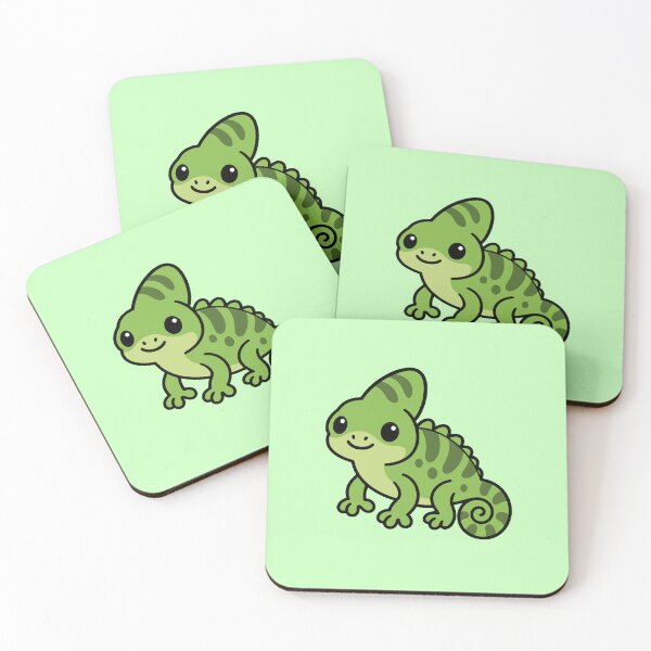Item preview, Cute Cartoon Chameleon designed and sold by WildlifeDoodle.