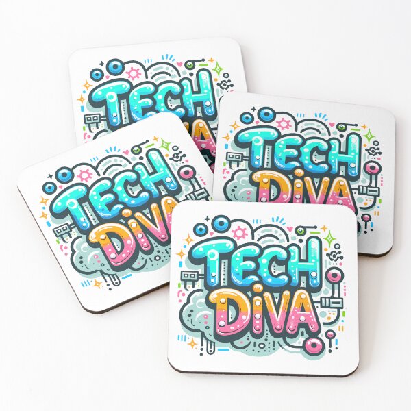 Item preview, Tech Diva - Women in Tech Girl Coder designed and sold by Arienrod's Designs.