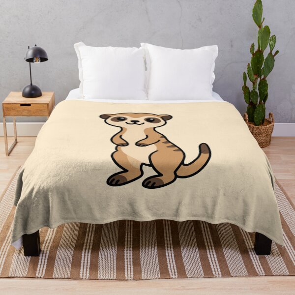 Item preview, Cute Cartoon Meerkat designed and sold by WildlifeDoodle.