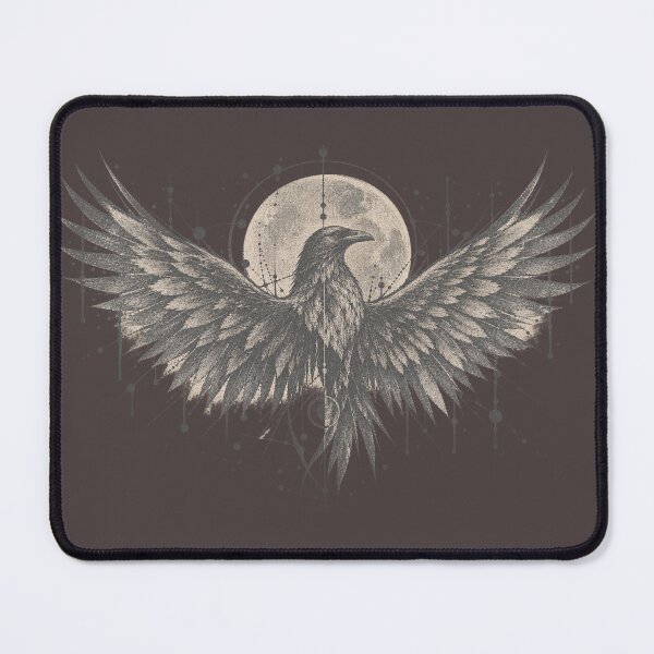 Item preview, Celestial Raven Moon designed and sold by PrintGo26.