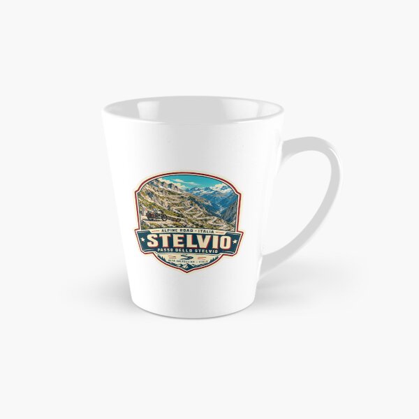 Item preview, Alpine Road Italia Stelvio Passo Dello Stelvio Motorcycle Rider designed and sold by ManilStuck237.