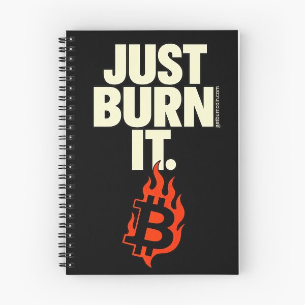 Item preview, BURNCOIN - "JUST BURN IT" designed and sold by CAT-RAID.