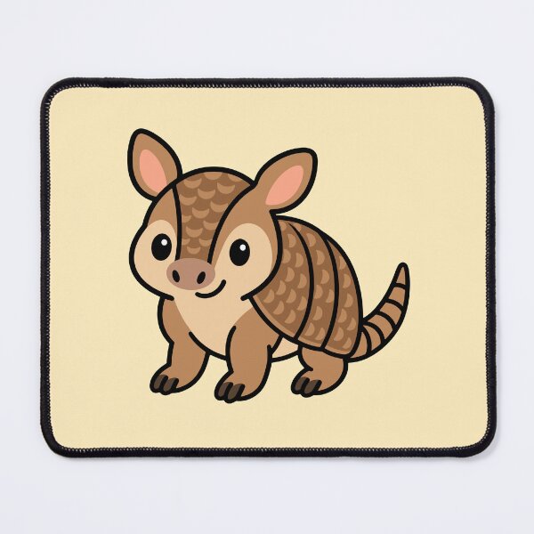 Item preview, Cute Cartoon Armadillo designed and sold by WildlifeDoodle.