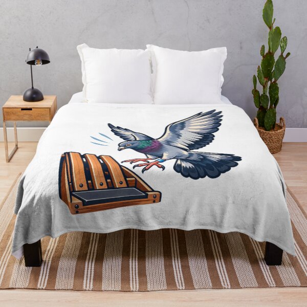 Item preview, Racing Pigeon Returning to the Loft designed and sold by Philippa Shop.