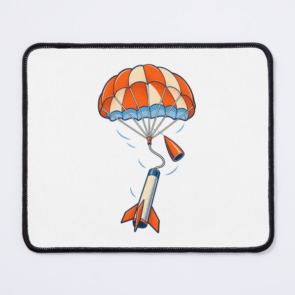 Item preview, High Power Rocket Parachute Recovery Moment designed and sold by Philippa Shop.