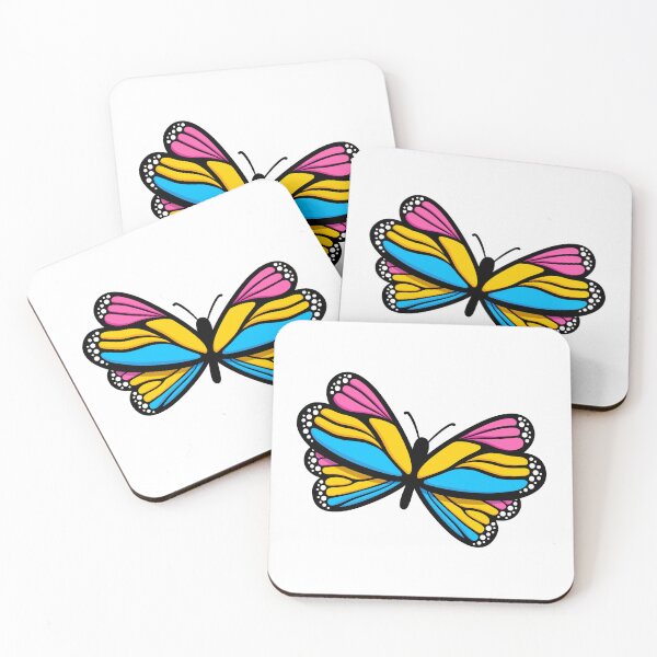 Item preview, Pansexual Butterfly designed and sold by Rainbow Stegosaurus.