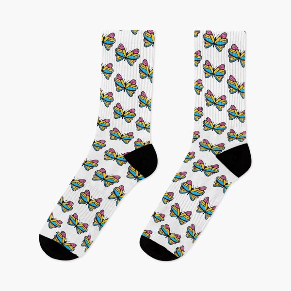 Item preview, Pansexual Butterfly designed and sold by Rainbow Stegosaurus.