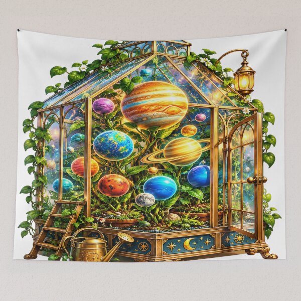 Item preview, Space green house planet garden designed and sold by urbanshop7.