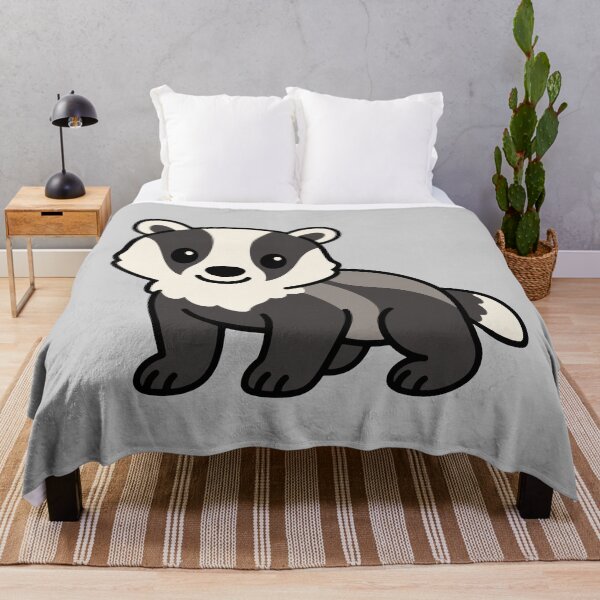 Item preview, Cute Cartoon Badger designed and sold by WildlifeDoodle.