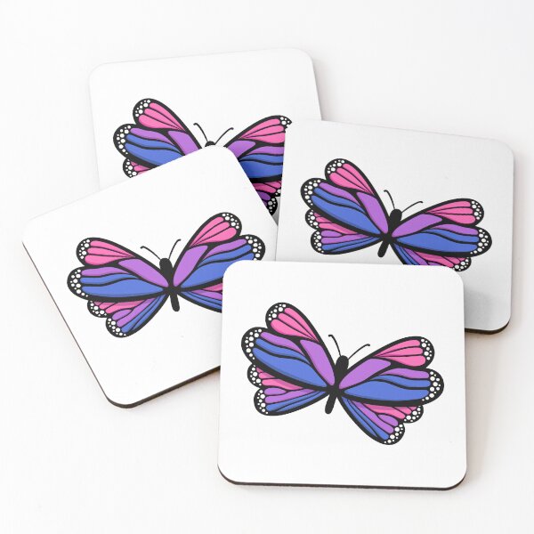 Item preview, Bisexual Butterfly designed and sold by Rainbow Stegosaurus.