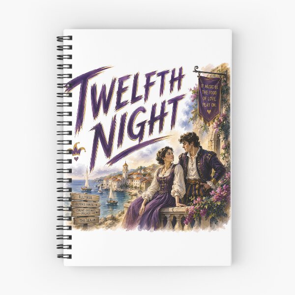 Item preview, Twelfth Night designed and sold by Lyric Vault - Rock on.