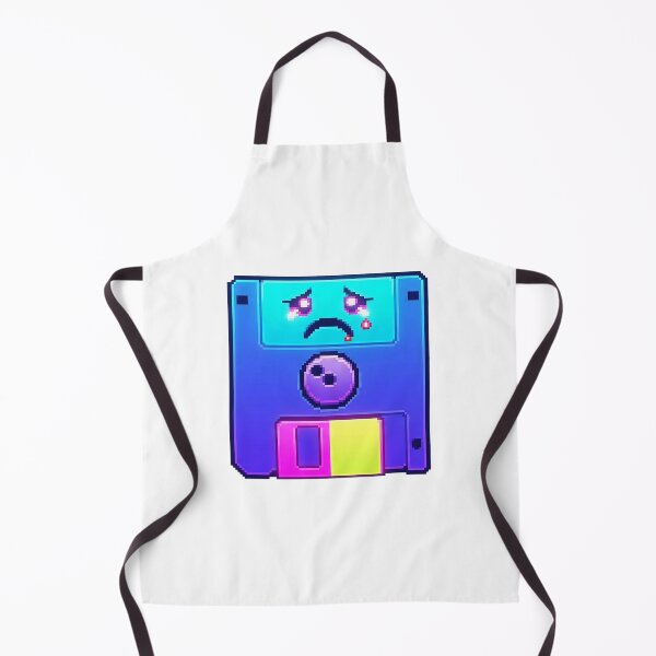 Item preview, Sad Floppy Disk - Retro Tech Nostalgia & Vaporwave designed and sold by The Red Lime.