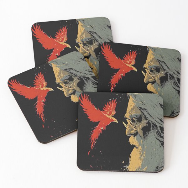 Item preview, Wisdom and fire of the phoenix designed and sold by NF Designs Studio DTF.