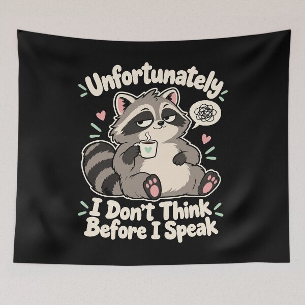 Item preview, Unfortunately I Don't Think Before I Speak designed and sold by SignumShop.